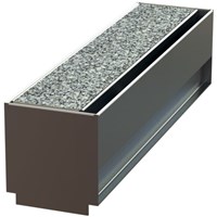 Aco Multiline V100, Einsatz exentrisch zu Schlitzaufsatz-/Serviceelement